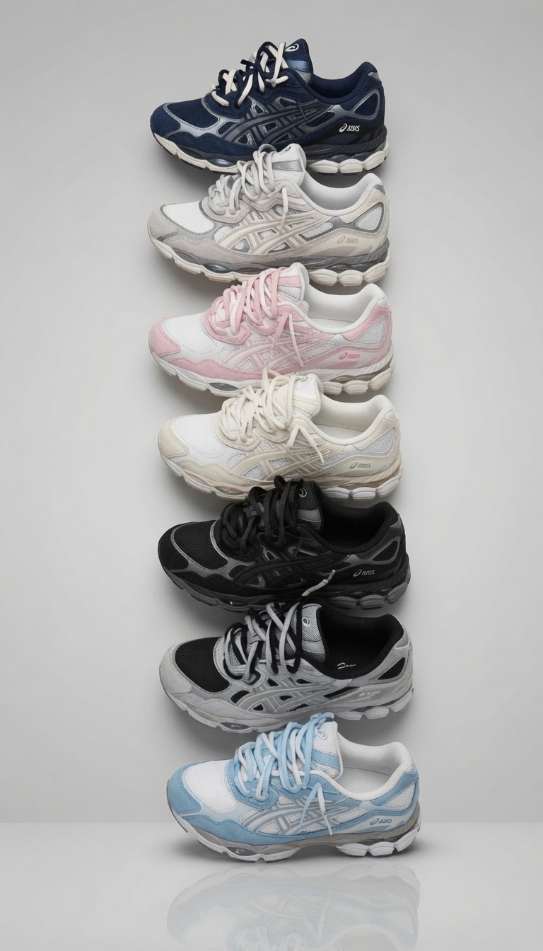 Collection Asics Gel-NYC — destockage multi-coloris